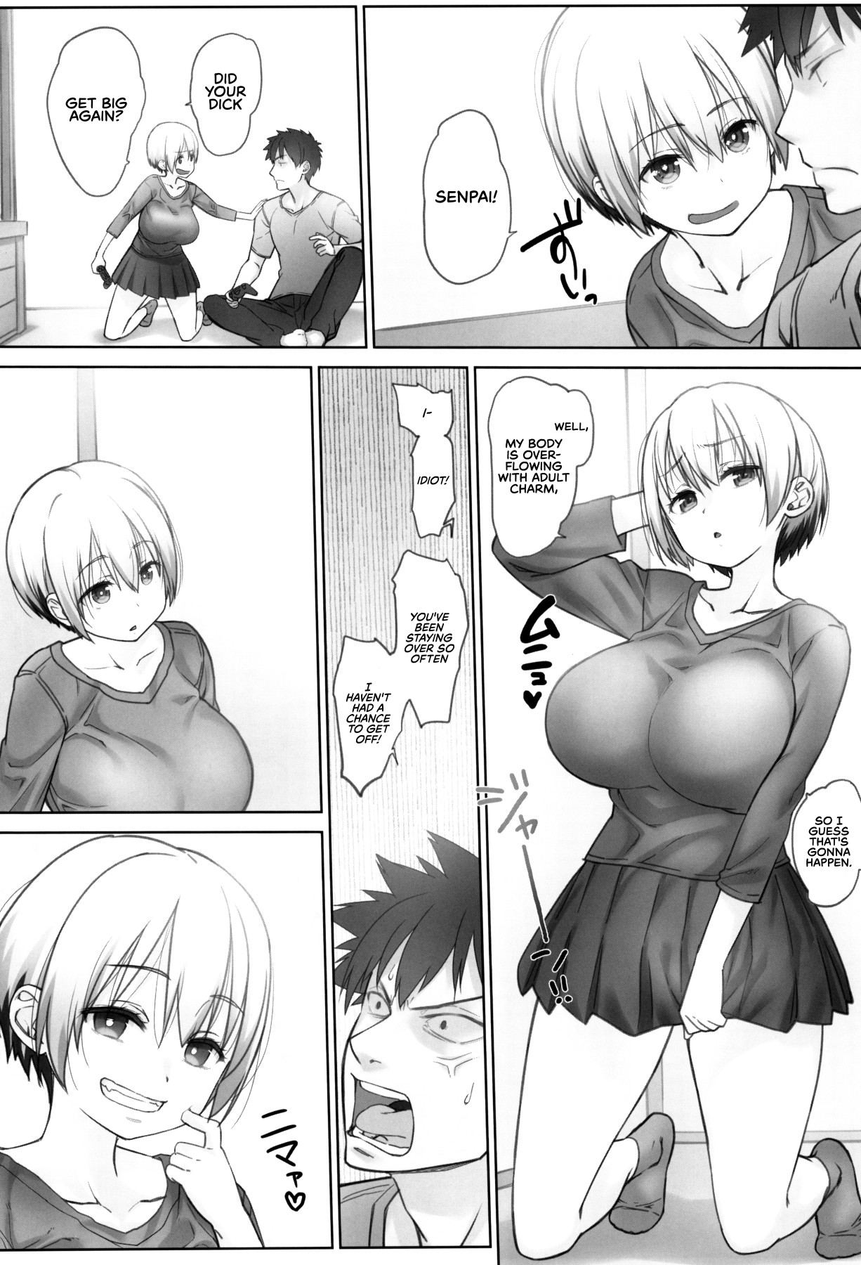 Hentai Manga Comic-Uzaki-chan Wants to Hang Out on the Weekend, Too!-Read-4